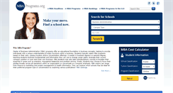 Desktop Screenshot of mbaprograms.org